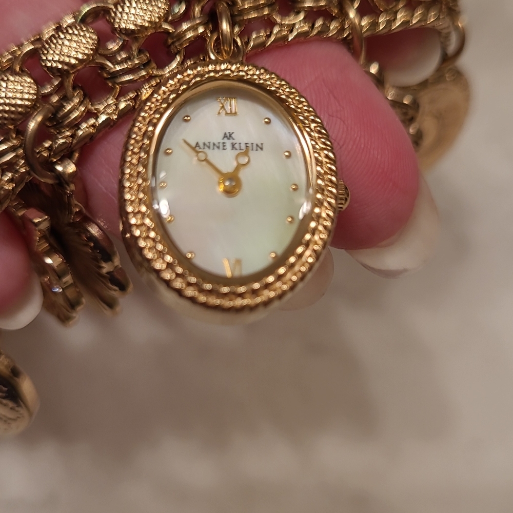 Anne Klein charm watch